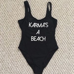 Karmas a Beach One Piece Swimsuit